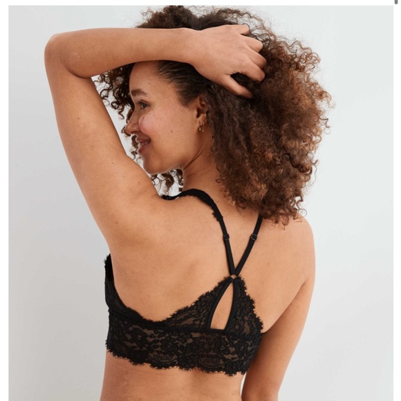 Aerie Eyelash Lace Racerback Bralette - Picture 2 of 8